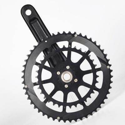 China Road Bikes Aluminum Integrated Design Sprockets Road Bicycle Crankset for sale