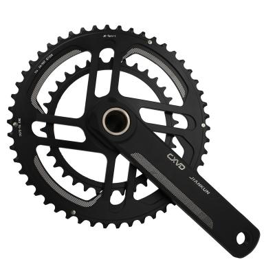 China Road Bikes ProfessionalFull CNC 39/53t 165mm 41BCD 11s One Piece Road Bicycle Cranksets with bb for sale