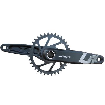 China Mountain Bikes Laser Logo Single Narrow Wide 36T 170/175mm Cr-Mo Axle And Direct Mount MTB Crankset for sale