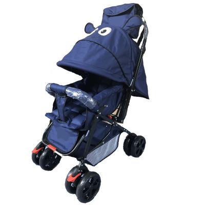 China Multifunctional Purpose Workmanship Lightweight Baby Strollers With Seat Adjustable Prams With Ears And Eyes OEM Classic Baby Carriage for sale