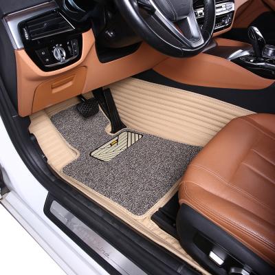 China Easy Cleaned 2021 Manufacturers Sell Non-slip PU Leather Car Floor Mats Car Floor Mats for sale