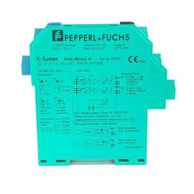 China LEDs Pepperl Fuchs Safety Barrier Isolated Barrier Switch Amplifier 2 Channel KFA6-SR2-EX2.W for sale