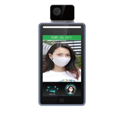 China Brand New IP67 Face Recognition Temperature Detection RESET 8 Inch Access Control Face Recognition System for sale