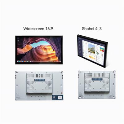 China Hot Selling 23.8 Inch Open Frame Recessed Kiosk Touch Monitor LCD Capacitive Touch Screens Monitor 23.8 Inch for sale