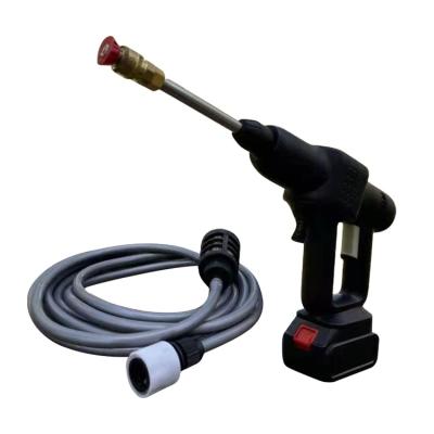 China Pressure Cleaning 12V Car Washer Machine Automatic Water Pressure Pump With Cordless Water Gun Cleaning Car Wash Station for sale