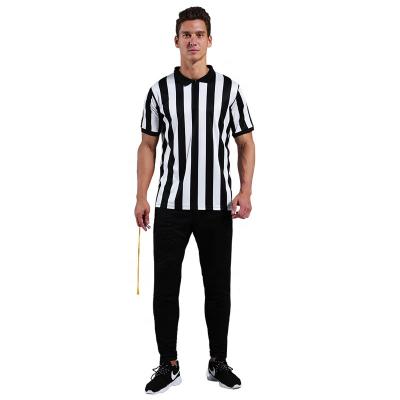 China Quick Dry Referee Shirts, Mens Basketball Football Sports Referee Umpire Shirt Referee Jersey Suit Short Sleeves, Wicking And Dr. Quick for sale