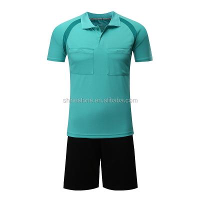 China High Quality Quick Dry Mens Referee Uniform Short Sleeve Soccer Jersey And Shirt for sale