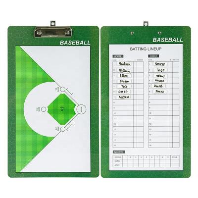 China Wear Resistance Trainers Tactics Board Erase Trainer Portable Board Clipboard Dry Tactics For Muti Sports Baseball Custom for sale