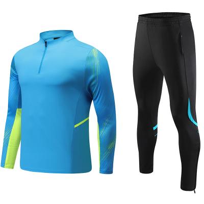 China New Style Men's Breathable Sports Football Winter Running Set Sports Tracksuits Training Suits Gym Fitness Tracksuits for sale