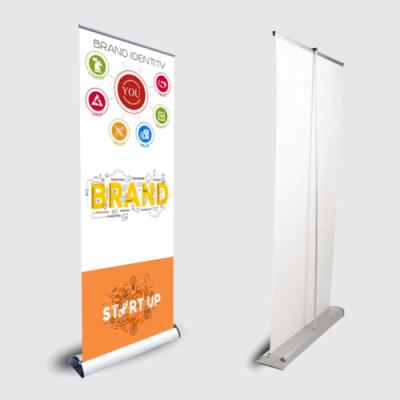 China Advertising Portable Roll Up Banner Poster Retractable Banner Pull Up Banner For Promotion Display for sale