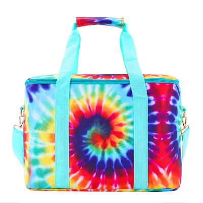 China 6 Colors Summer Waterproof Beach Large Shoulder Cooler Bags Basket Boxes Causal Cooler Lady Bags Printing Cooler Bag for sale