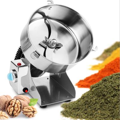 China Medicine Processing Plant Machinery 4500g Chili Spices Powder Grinder Grinding Machinery for sale