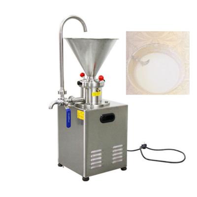 China Vegetable processing plant high capacity stainless steel colloid mill peanut butter making machine/tahini colloid grinder on sale for sale