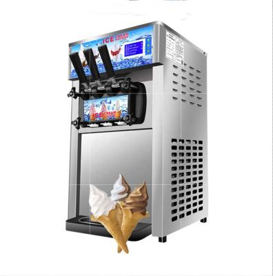 China Snack factory LED display home ice cream maker machine making ice cream tabletop soft ice cream machine for sale for sale