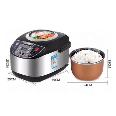 China 5L mini kitchen appliances multifunctional non-stick electric rice cooker for sale for sale