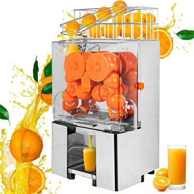 China Coffee Bar Orange Juice Machine with Safety Features Safety Cut Off Switched and Stainless Steel Case for sale