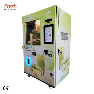 China VS2 Cane Juice Vending Machines with see through view and touch screen for sale