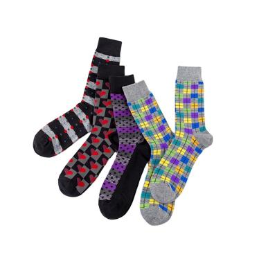 China KT2- E474 Breathable Mens Dress Socks Colorful Funny Dress Socks For Men Patterned Mens Dress Socks for sale