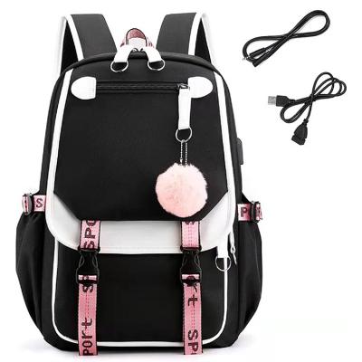 China Wholesale Anti-theft Vintage Girl School Bag Backpack Teenager Girl Fashion Waterproof Schoolbag for sale