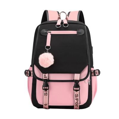 China Color anti-theft travel contrast fashion outdoor school bags new arrival durable large capacity campus style custom zipper backpack for sale