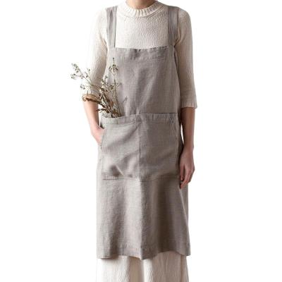 China AZOIC Free Pocket Simple Warm Multifunctional Cotton Low Price Style Selling Canvas Apron for sale