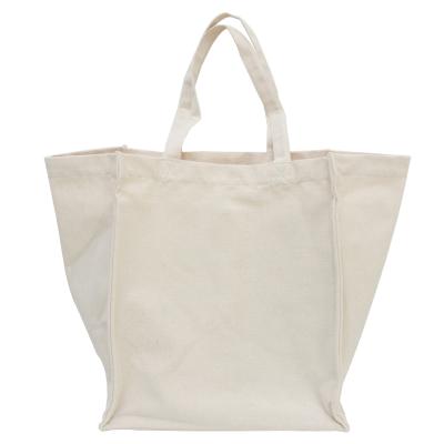 China AZO Free Eco Friendly Custom Canvas Tote Shopping Bags With Logo for sale