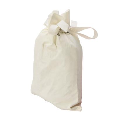 China Dupont AZO Free Paper Tyvek White Small Drawstring Storage Bag for sale