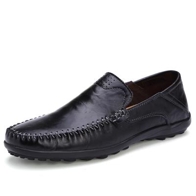 China Hot Selling Lightweight Slip On Breathable Leather Mens Dress Shoes For Men Casual Shoes for sale