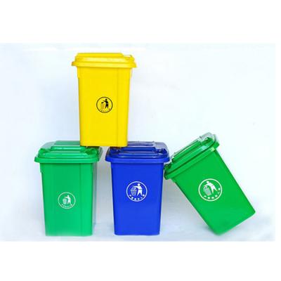 China Viable Outdoor PE Trash Bin Supplier Customized High Quality Plastic Garbage Garbage Matching Bin for sale