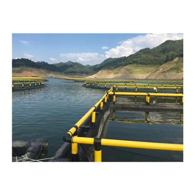 China 2021 hot sale fish aquaculture farm equipment fishing net cage for sale for sale