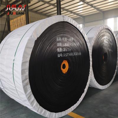 China Corrosion Resistance PE 250 Rubber Conveyor Belt Price Canvas 4 18Mpa Round Rubber Conveyor Belt PE for sale