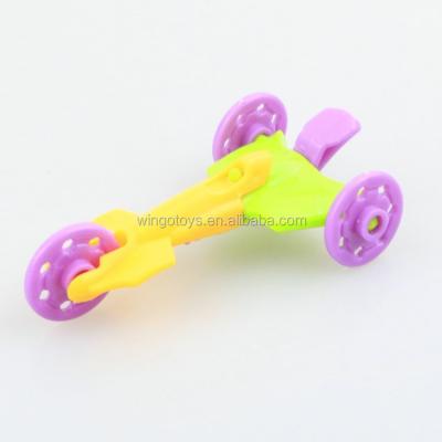 China New Arrival Plastic Diy Mini Tricycle Single Set Toy For Promotion for sale