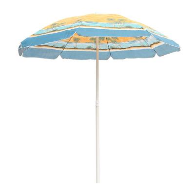 China Traditional Portable Sports Beach Umbrella Seaside Umbrella For Sand Beach Umbrella for sale