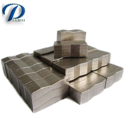 Cina Smooth Cutting Diamond Marble Cutting Segment Durable Andesite Marble Segment Cutting Disc in vendita