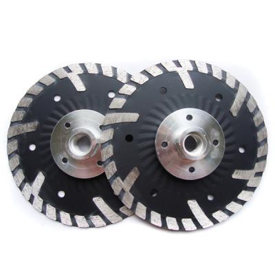 China 150MM Angle Grinder Saw Blade for Stone Cutting With Turbo Cutting Segment Saw Blade for sale