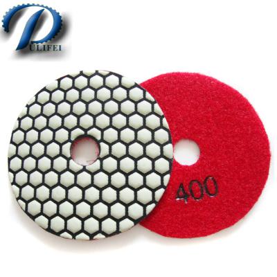 China Angle Grinder Polishing Pad Dry Polishing for Stone Concrete Metal Ceramic Material for sale