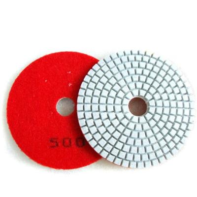 中国 China Concrete Stone Marble Granite Polishing Pad for Granite Surface Polishing 4 inch 販売のため