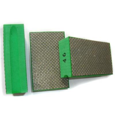 China Electroplated Polishing Pad Diamond Hand Polishing Pad Electroplated Grit and Resin Grit for sale