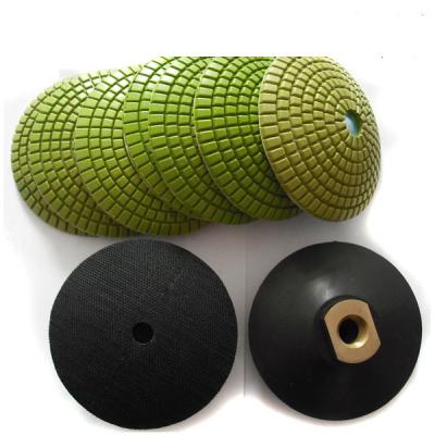 China Diamond Concave Polishing Pad and Convex Polishing Pad for Corved Shape Countertop Grinding Polishing for sale