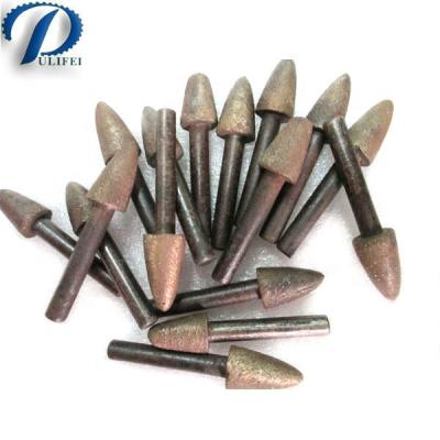 China Carving tools 6mm diamond burr sintered (mareble concrete granite) for sale