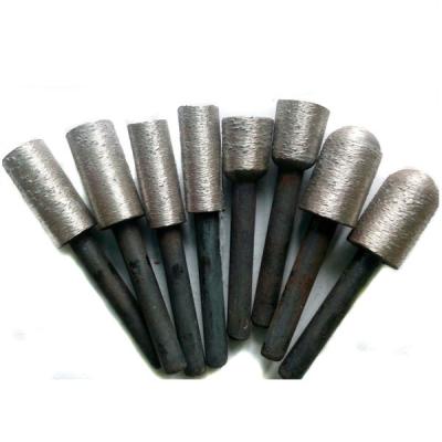 China Power Tools Sintered Diamond Burr for Stone Carving Diamond Mounted Point Grinding Wheel for sale