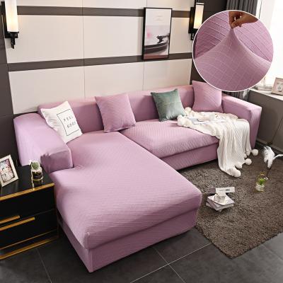 China 1-4 Setaer 2 One 1 Seater Couch Cover Home Decor Protector Jacquard Sofa Cover For L Shape for sale