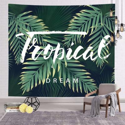 China Modern Simple Modern Polyester Customized Wall Hanging Background Decoration Tapestry for sale