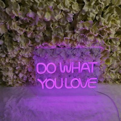 China Modern Design Residential Wholesale Wall Hanging Cute Neon Signs For Room Decoration for sale