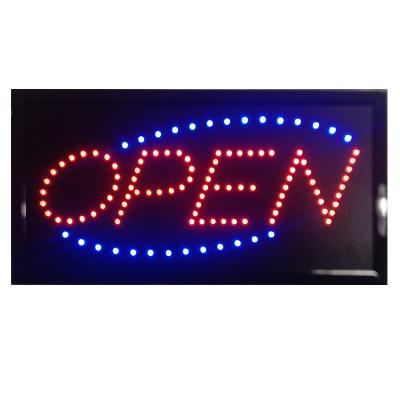 China Hot Wholesale Fashionable Eye Saving Buildings 2022 Power Catch Oversized LED Neon Sign Open Sign for sale