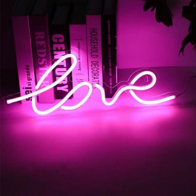 China Factory Direct Residential Cheap Price Custom Flex Neon Acrylic LED Light Sign Decoration for sale