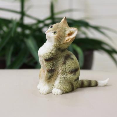 China Popular China Cat Resin Crafts Ornaments for sale