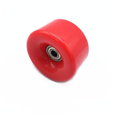 China PP+PU Plastic Skate Wheels Skateboard Wheel 64*36mm PU Wheel for sale