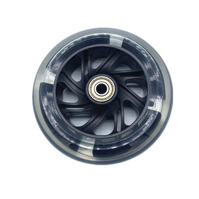 China Electric Scooters Wheel For Child Scooter Baby Car Wheel LED Scooter Plastic Wheels for sale