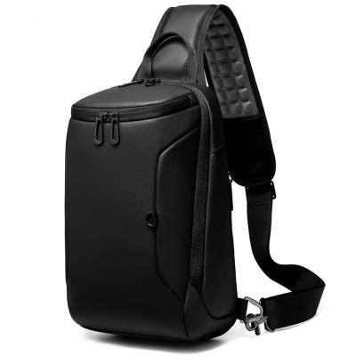 China High Quality Tendy Cross Body Bags For Men Chest Cross - Body Bags PVC Waterproof Mens Shoulder Sling Bag for sale